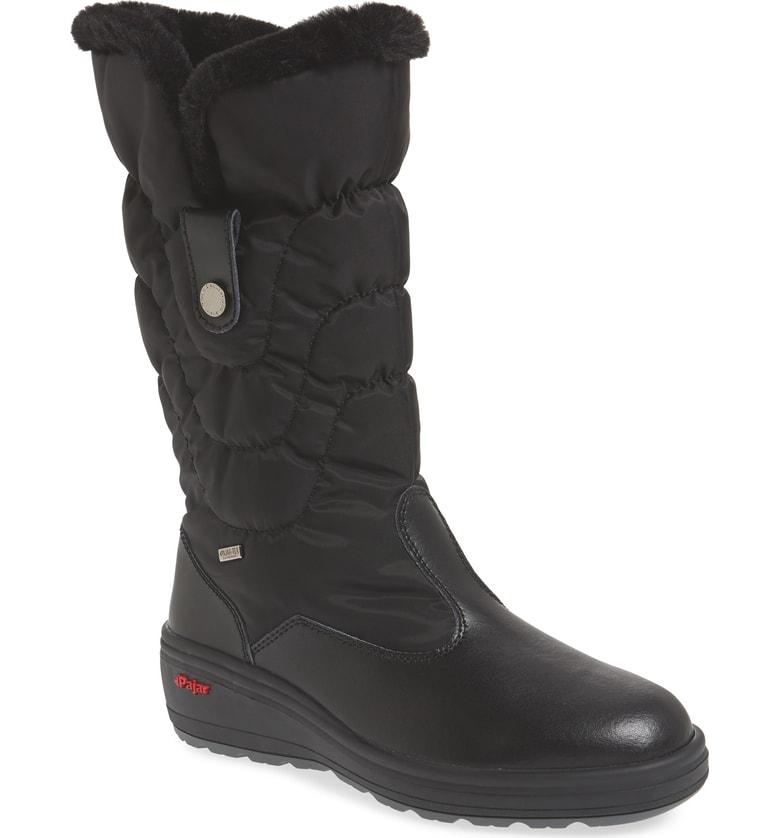 pajar debby faux fur lined waterproof boot
