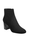 Kendall + Kylie Kendall And Kylie Women's Hadlee Suede Block-heel Booties - 100% Exclusive In Black