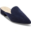 Cole Haan Piper Loafer Mule In Marine Blue Suede