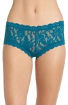 Hanky Panky 'signature Lace' Boyshorts In Enchanted Forest