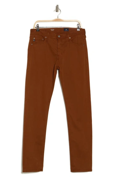 Ag Dylan Skinny Fit Pants In Cognac