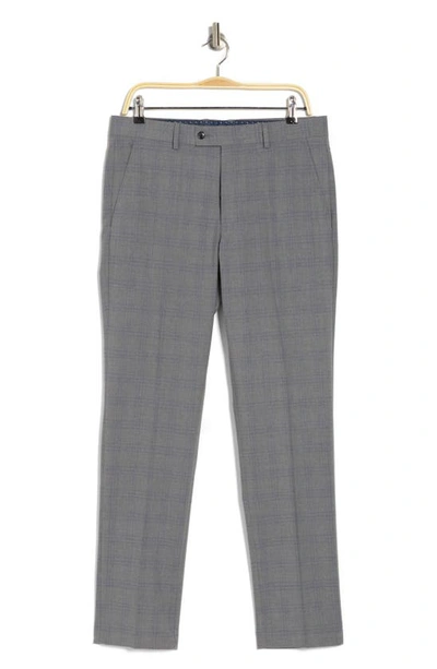 Original Penguin Plaid Dress Pants In Heather Grey