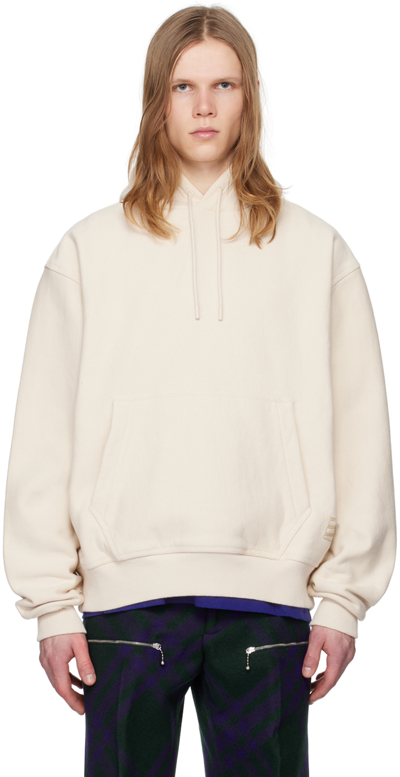 Burberry Cotton Hoodie In Multicolor