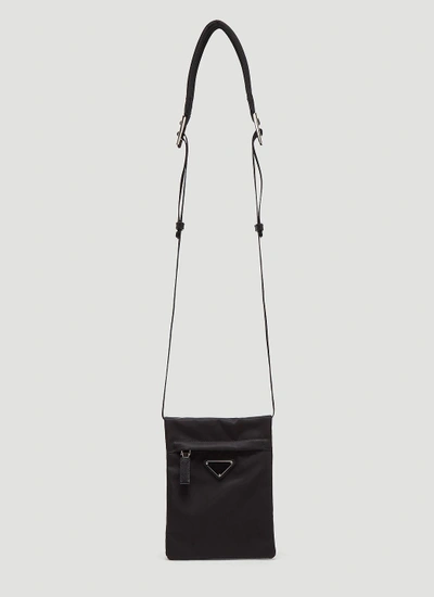 Prada Nylon Travel Cross-body Bag In Black