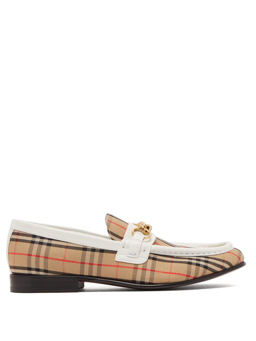 burberry 1983 check link loafer