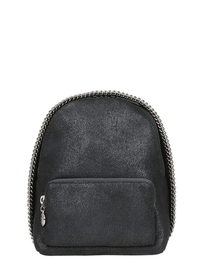 Stella Mccartney Mini Falabella Backpack In Black