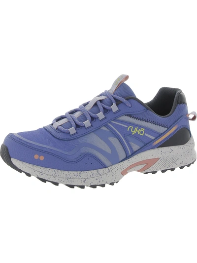 Ryka Sky Walk Trail 2 Womens Walking Fitness Athletic And Training Shoes In Blue
