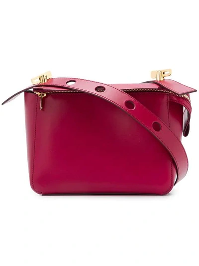 Sophie Hulme Bolt Small Bag - Pink