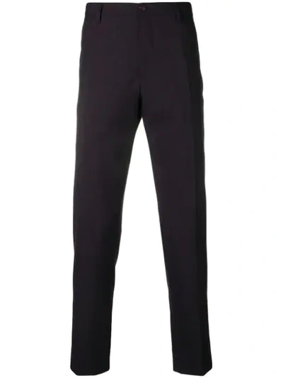 Dolce & Gabbana Tailored Slim-fit Trousers In Blue