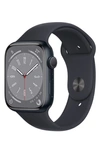 Apple 41mm Series 8 Gps + Cellular  Watch® Sport Band In Black