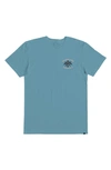 Quiksilver Solo Arbol Graphic T-shirt In Reef Waters