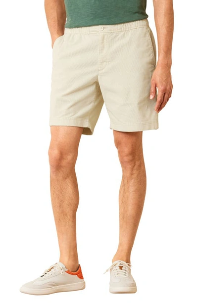 Tommy Bahama Coastline Pull-on Stretch Corduroy Shorts In Bleached Sand