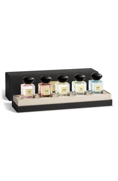 Armani Collezioni Armani Beauty Le Eaux Armani/prive Discovery Fragrance Set In White