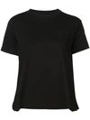 Sacai Flared T In Black