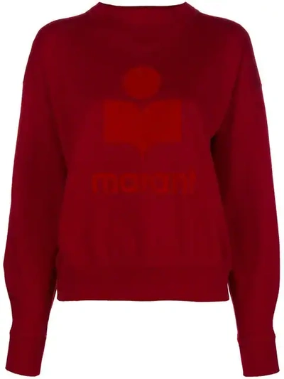 Isabel Marant Étoile Sweatshirt Mit Logo - Rot In Red
