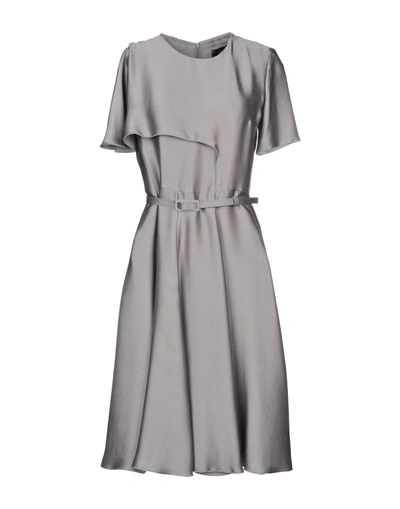 Max Mara Knee-length Dress In Grey