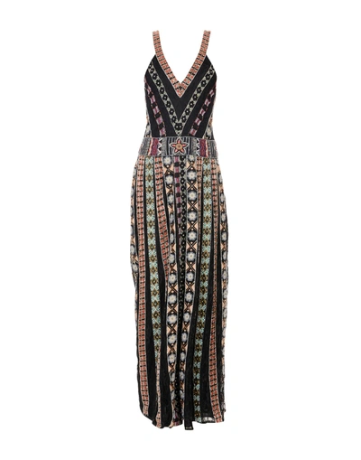 Alice And Olivia Long Dress In Black
