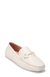 Cole Haan Tully Driver Shoe In Egret Ltr