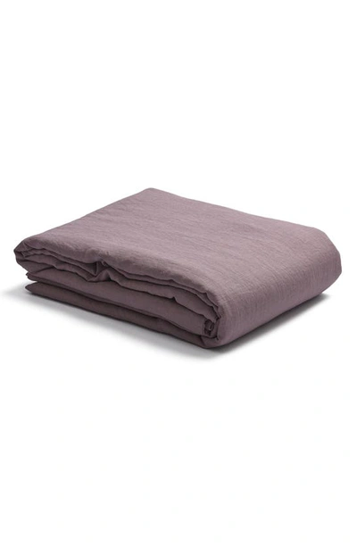 Piglet In Bed Linen Duvet Cover In Elderberry