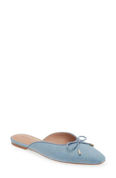 Nordstrom Jude Mule In Blue Denim