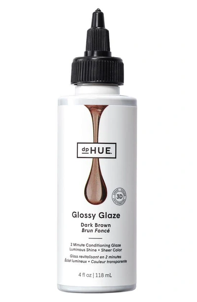 Dphue Glossy Glaze, 4 oz In Dark Brown