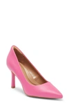 Nordstrom Rack Paige Faux Leather Pump In Pink Vibrant