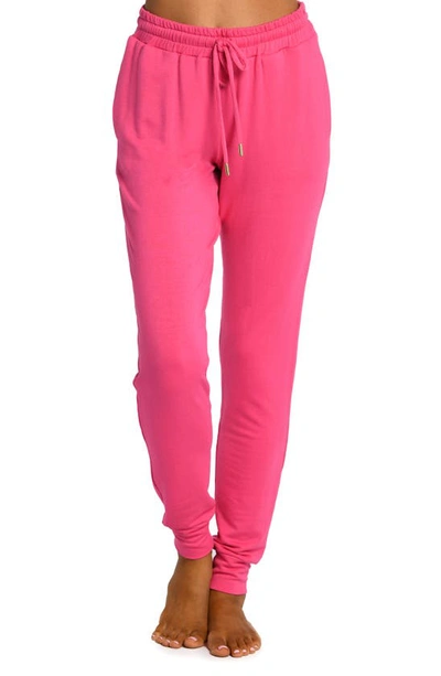 La Blanca Leisure Tapered Joggers In Pink