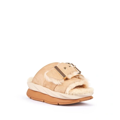 4ccccees Mellow Laze Sandal In Beige