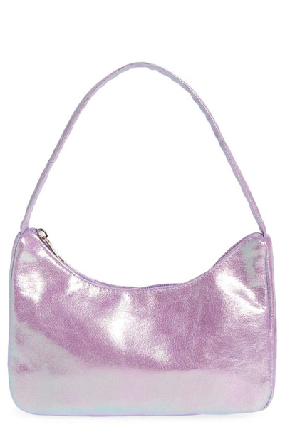 Capelli New York Kids' Metallic Shoulder Bag In Purple