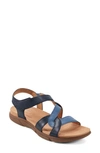 Easy Spirit Minny Strappy Sandal In Dark Blue