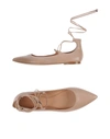 Sigerson Morrison Ballet Flats In Pale Pink