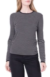 English Factory Stripe Sweater In Black/ White
