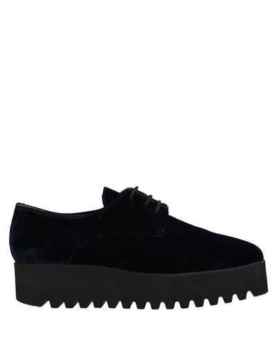 Alexander Smith Lace-up Shoes In Dark Blue