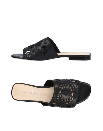 Isa Tapia Sandals In Black