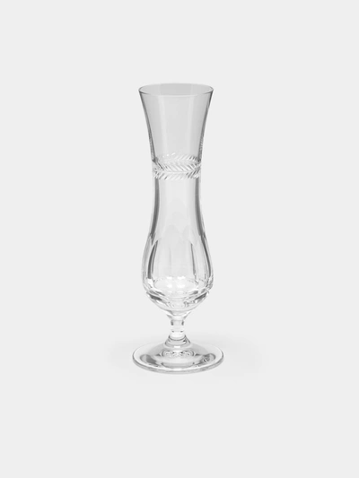 Cristallerie De Montbronn Chenonceaux Hand-blown Crystal Bud Vase In Transparent