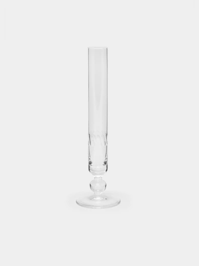 Cristallerie De Montbronn Envol Hand-blown Crystal Bud Vase In Transparent