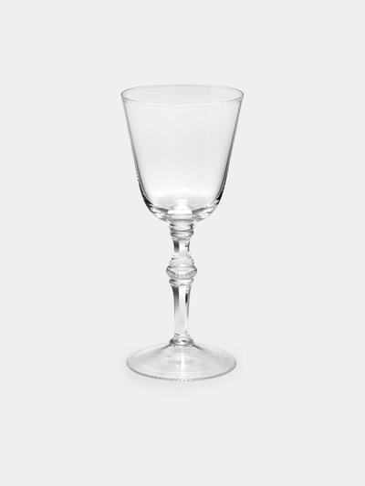 Moser Mozart Cut Crystal Red Wine Glass In Transparent