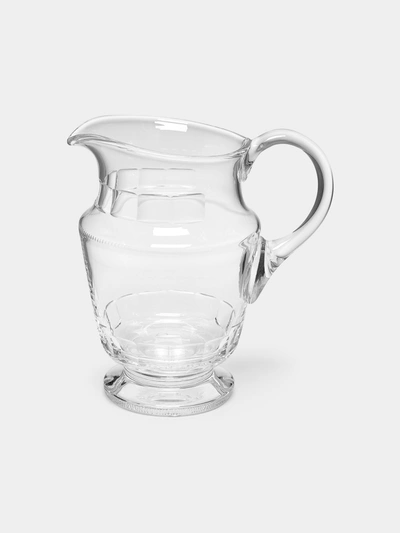 Moser Mozart Cut Crystal Water Jug In Transparent