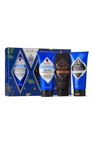 Jack Black The Clean Team Set (limited Edition) $36 Value In White