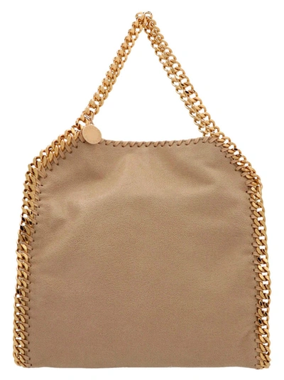 Stella Mccartney Falabella Mini Shoulder Bags In Gold
