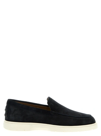Tod's Trouserofola Loafers In Black