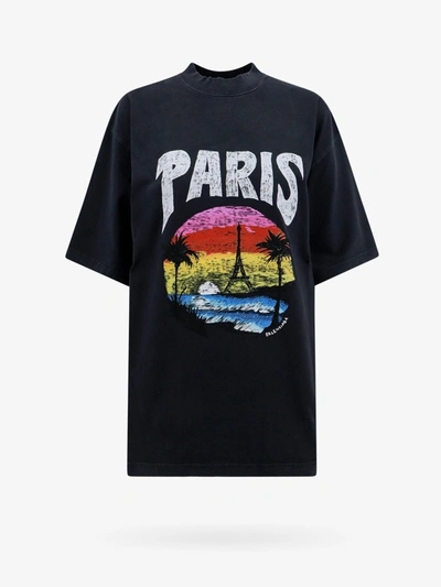 Balenciaga T-shirt In Black