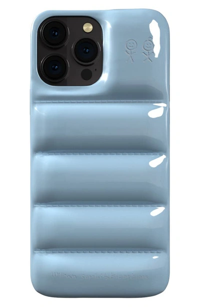 正規品 Urban Sophistication iPhone 14pro ② Urban Sophistication Blue 'The Puffer' iPhone 14 Pro Max Case iPhoneアクセサリー