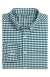 Vineyard Vines Classic Fit Gingham Button-down Shirt In Charleston Green