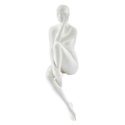 Finesse Decor Antoinette Doll Sculpture // Matte White