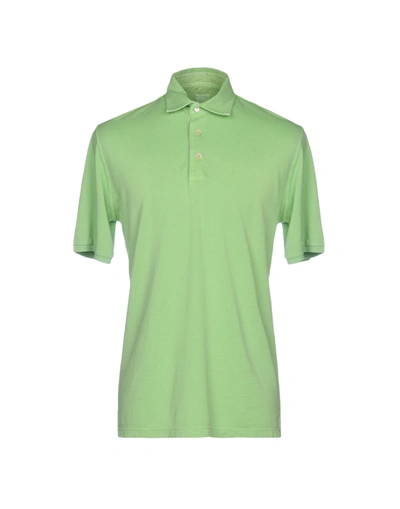 Fedeli Polo Shirt In Light Green