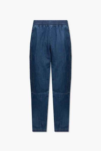 Fendi Jeans With Monogram in Blue for Men