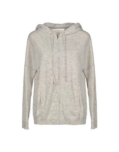 Fine Collection Cardigan In Light Grey