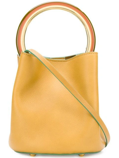 Marni Pannier Bag In Yellow