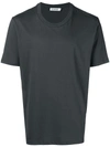 Jil Sander Basic T-shirt In Grey